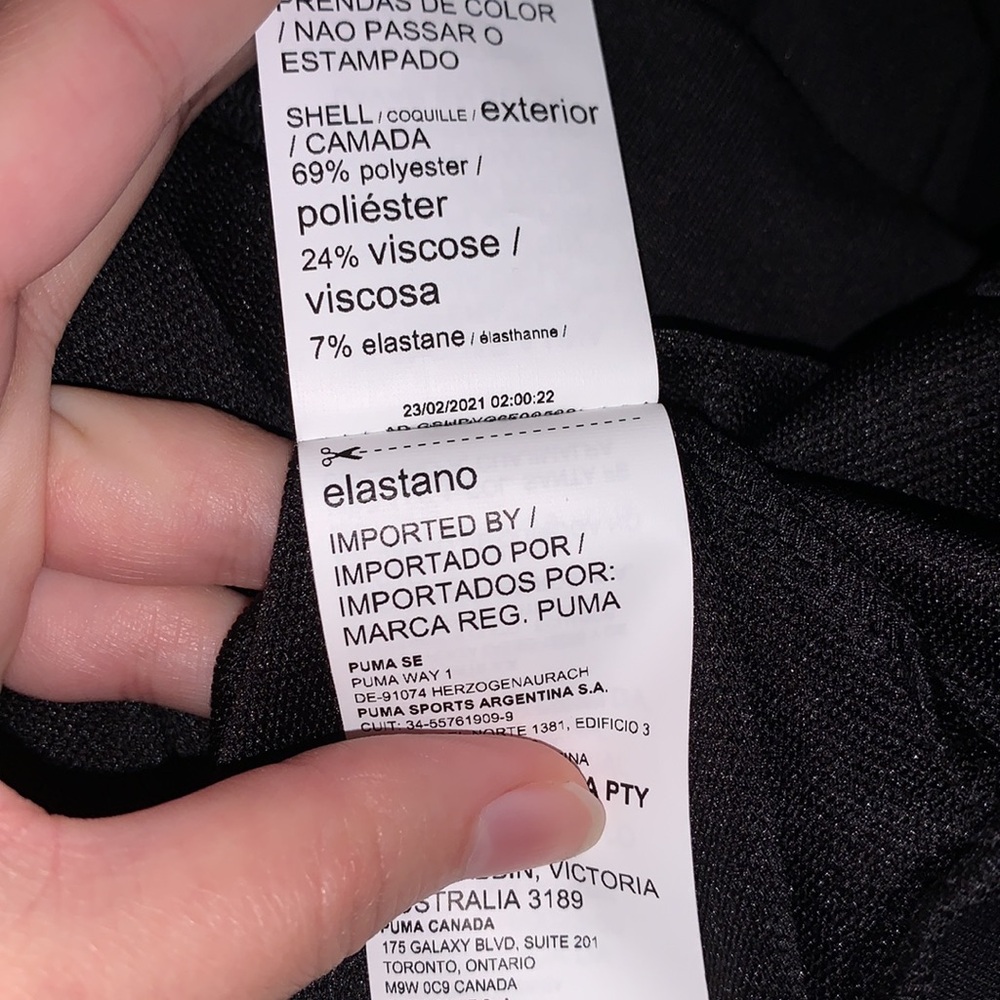 Puma | Women’s Black Hoodie Size M - Picture 6 of 7